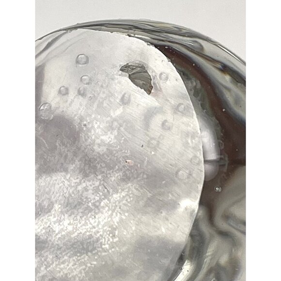 VTG Lot 7 Clear Glass Animal PAPERWEIGHTS Figurines 4" Fenton Great City Traders - Picture 9 of 10